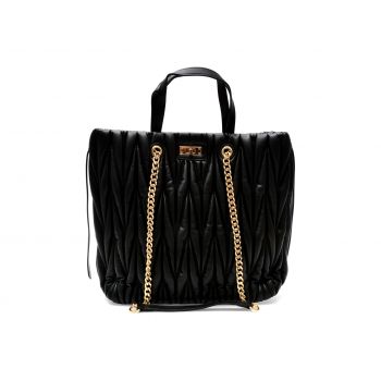 Poseta GRYXX neagra, 1051L, din piele ecologica