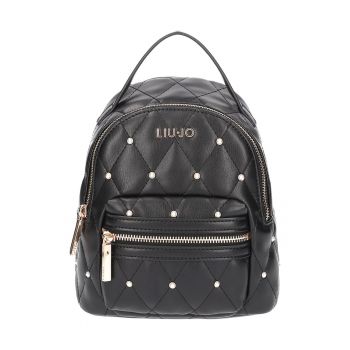 Ruccsac mini de piele ecologica cu aspect matlasat