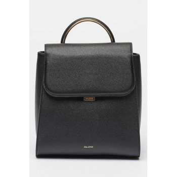 Rucsac de piele ecologica cu clapa Cinthia