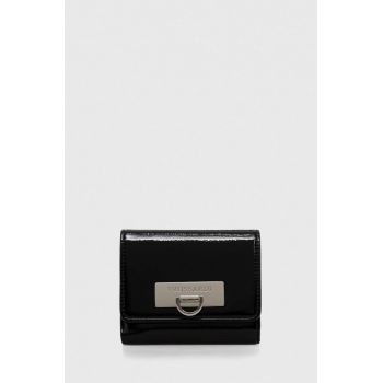 Trussardi portofel femei, culoarea negru