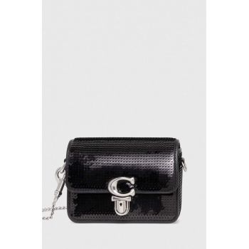 Coach poseta Studio 12 culoarea negru