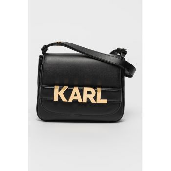 Geanta crossbody din piele K/Letters