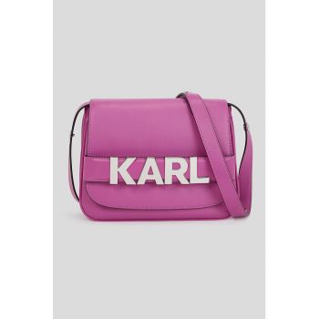Geanta crossbody din piele K/Letters