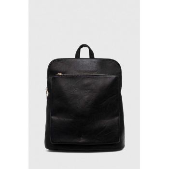 Medicine rucsac femei, culoarea negru, mare, neted