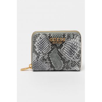 Portofel cu model piele de sarpe si fermoar Laurel