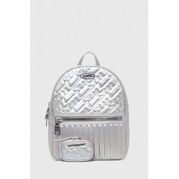 Steve Madden rucsac Bglazed femei, culoarea argintiu, mare, neted, SM13001289