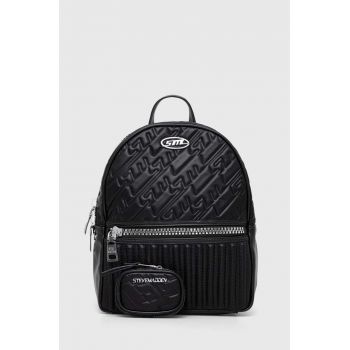 Steve Madden rucsac Bglazed femei, culoarea negru, mic, neted, SM13001289