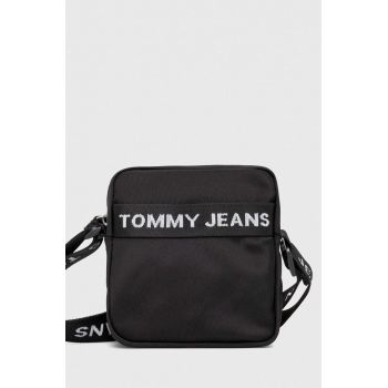 Tommy Jeans borseta culoarea negru