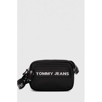 Tommy Jeans poseta culoarea negru