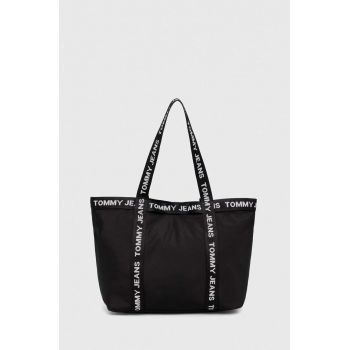 Tommy Jeans poseta culoarea negru