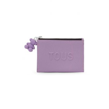 Tous portofel femei, culoarea violet
