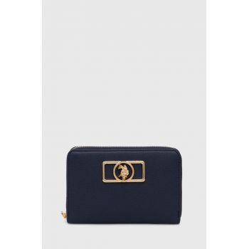 U.S. Polo Assn. portofel femei, culoarea albastru marin