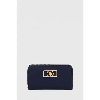 U.S. Polo Assn. portofel femei, culoarea albastru marin