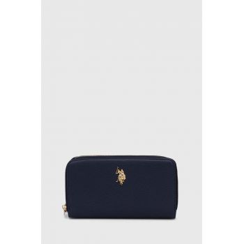 U.S. Polo Assn. portofel femei, culoarea albastru marin