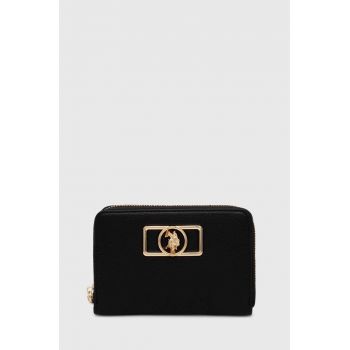 U.S. Polo Assn. portofel femei, culoarea negru