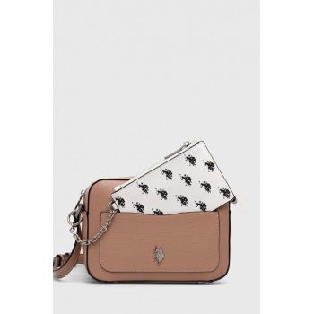 U.S. Polo Assn. poseta culoarea bej