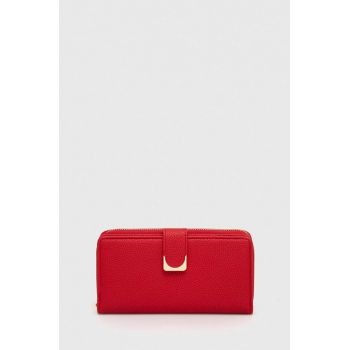 Answear Lab portofel femei, culoarea rosu