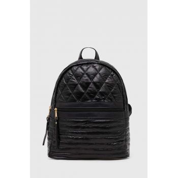 Answear Lab rucsac femei, culoarea negru, mic, neted