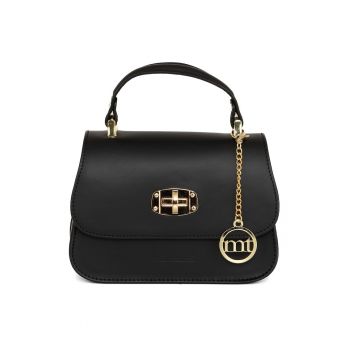 Geanta de piele cu maner si bareta detasabila Assab