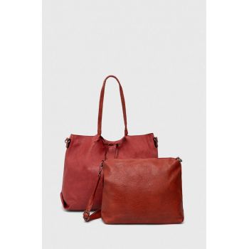 Medicine poseta culoarea bordo