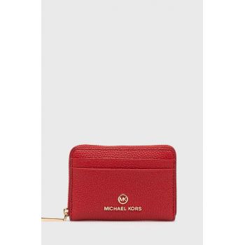 MICHAEL Michael Kors portofel de piele femei, culoarea roz