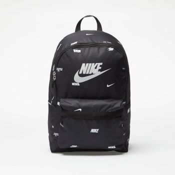 Nike Heritage Backpack Black/ White/ Light Smoke Grey