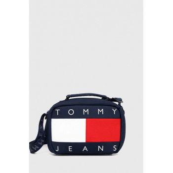 Tommy Jeans borseta culoarea albastru marin