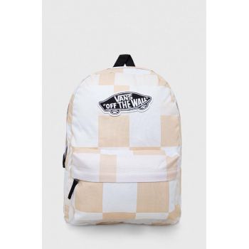 Vans rucsac culoarea bej, mare, modelator