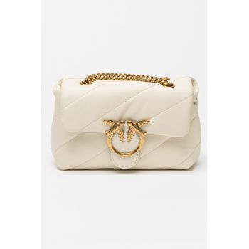 Geanta crossbody de piele Love Mini Puff