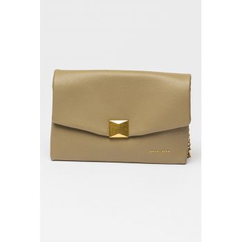 Geanta crossbody din piele ecologica cu bareta din lant