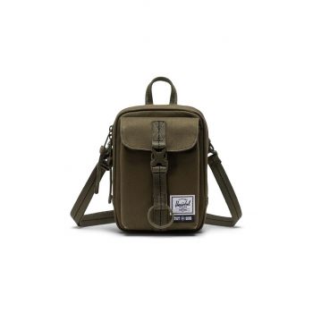 Herschel borseta Bob Marley culoarea verde