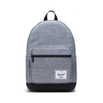 Herschel rucsac Pop Quiz Backpack culoarea gri, mare, modelator