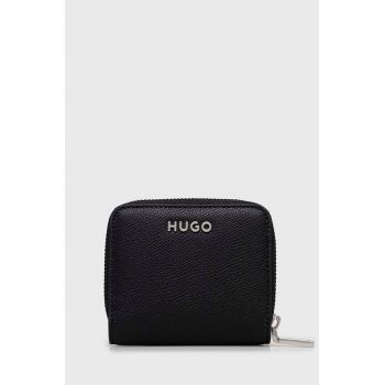 HUGO portofel femei, culoarea negru 50486970