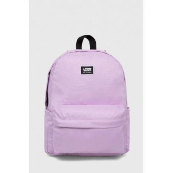 Vans rucsac culoarea violet, mare, cu imprimeu ieftin