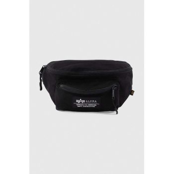 Alpha Industries borsetă Torba Alpha Industries Big Waist Bag 126909 03 culoarea negru 126909.03-black