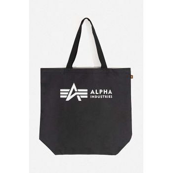 Alpha Industries geantă culoarea negru 106942.03-black