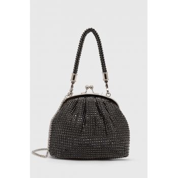 Answear Lab poseta culoarea negru