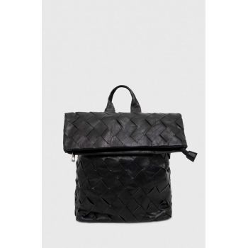 Answear Lab rucsac femei, culoarea negru, mare, neted