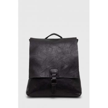 Answear Lab rucsac femei, culoarea negru, mare, neted