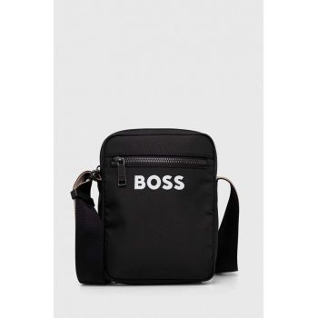 BOSS borsetă culoarea negru 50511961