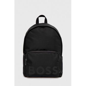 BOSS rucsac barbati, culoarea negru, mare, neted