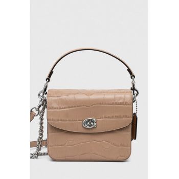 Coach poseta culoarea bej