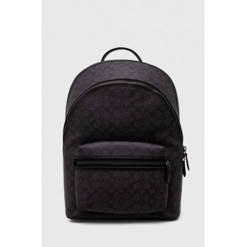 Coach rucsac barbati, culoarea gri, mare, modelator