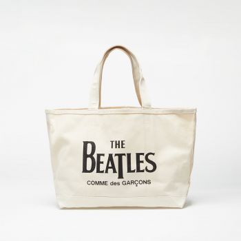Comme des Garçons x The Beatles Shopper Bag Beige
