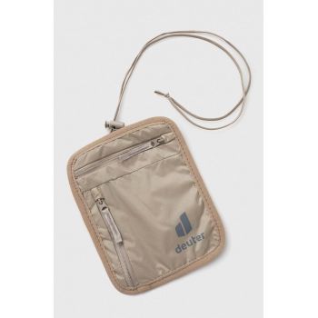 Deuter portofel Security Wallet I culoarea bej
