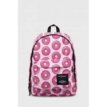 Eastpak rucsac OUT OF OFFICE Simpsons culoarea roz, mare, cu model, EK0007677D91