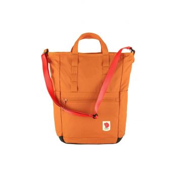 Fjallraven rucsac High Coast Totepack culoarea portocaliu, mare, uni de firma original