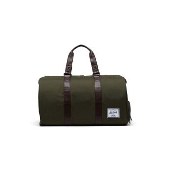 Herschel geanta culoarea verde