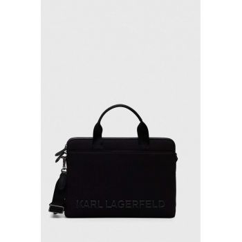 Karl Lagerfeld geanta culoarea negru ieftina