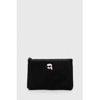 Karl Lagerfeld portfard culoarea negru